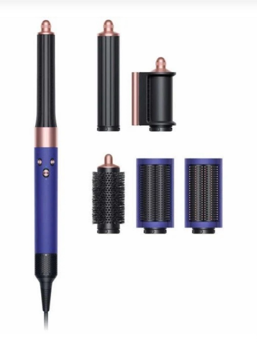 Dyson Multi-Attachment Hair Styler in Blue and Rose Gold